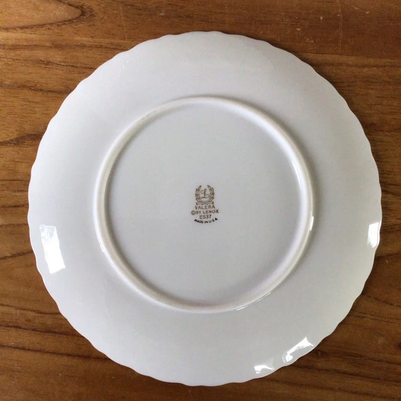 Lenox Valera Platinum Trim Salad Plate - Set of 2 - Picture 4 of 4